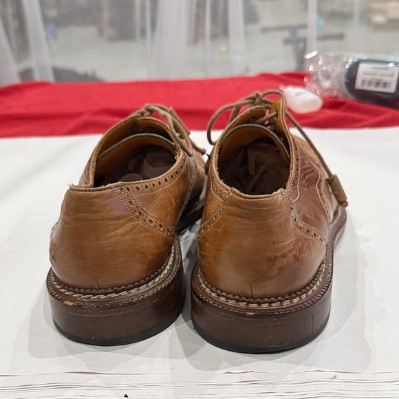 Mezlan Tan Leather Oxfords main image 5